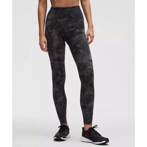 Lululemon Wunder Train High-Rise Tight 28" Hidden Heritage Lace Black Multi 8